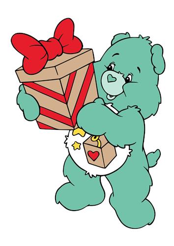 Glædelig Bamse med Gaver