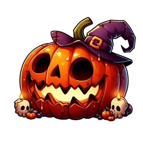 Skræmmende Halloween Græskar