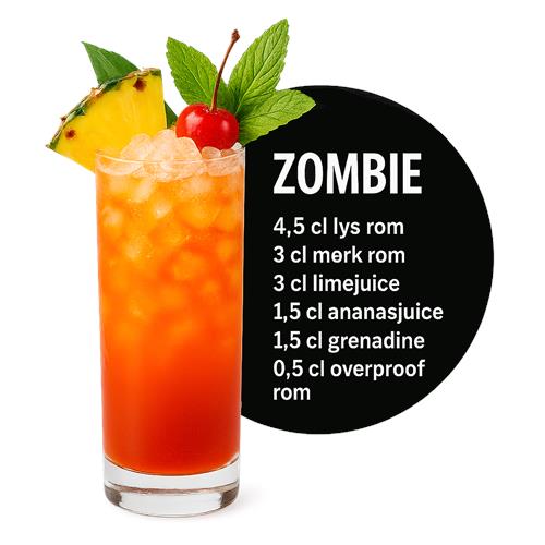 Zombie Cocktail Opskrift