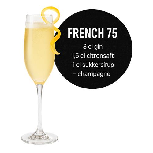 French 75 Cocktail Recipe
